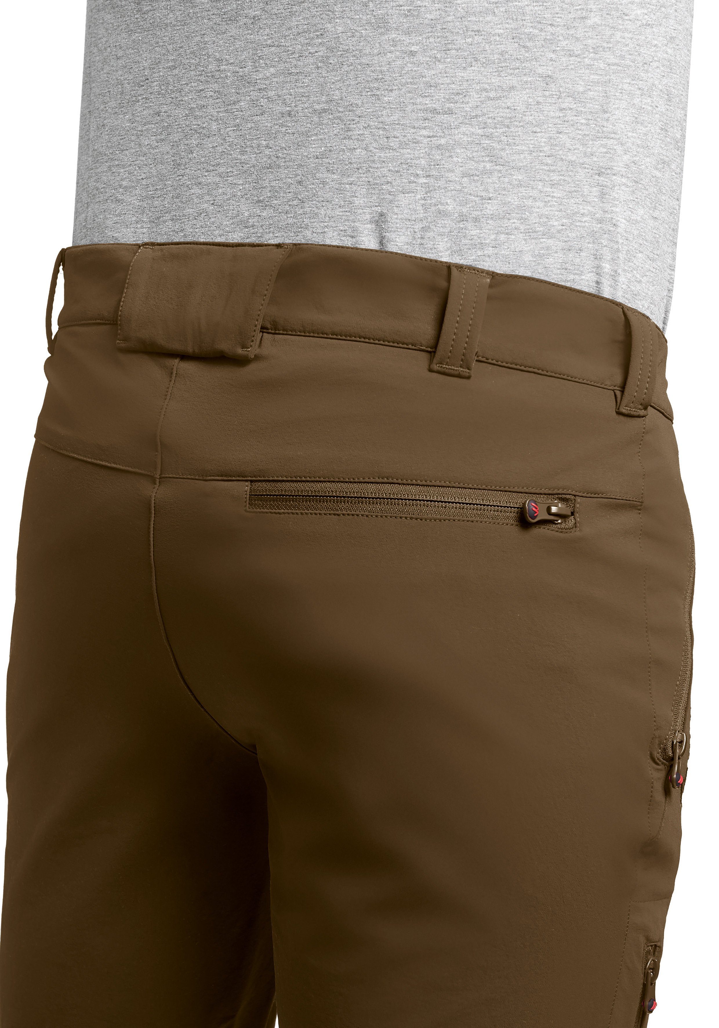 Maier Sports Funktionshose Naturno slim Schmal geschnittene Trekkinghose, elastisch
