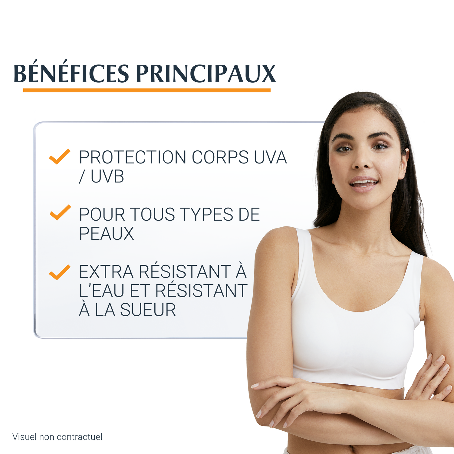 Eucerin Sun Protection Oil Control SPF50+ Gel Crème Protecteur Corps - Peaux Sensibles et Grasses