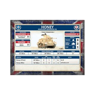 Desert Rats Honey Armoured Troop