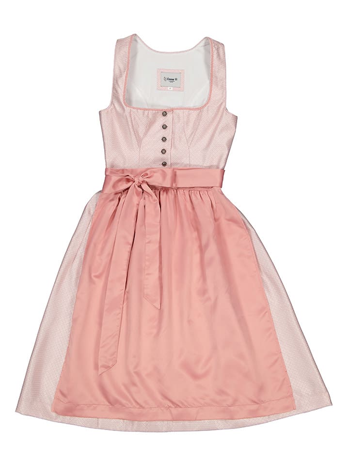 Turi Landhaus Dirndl in Rosa günstig kaufen