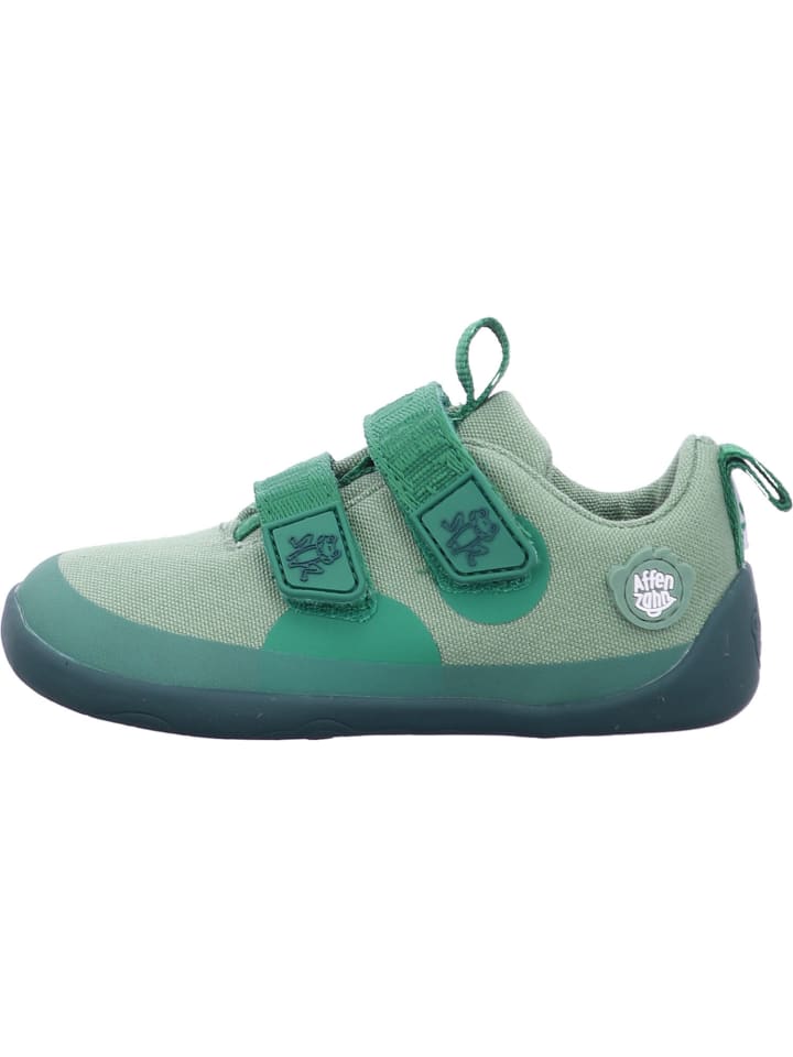 Affenzahn Jungen- Halbschuhe Halbschuh Baumwolle Lucky  Frosch in Grün günstig kaufen