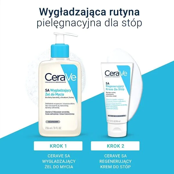 CeraVe SA regenerirajuća krema za stopala za vrlo suhu i grubu kožu