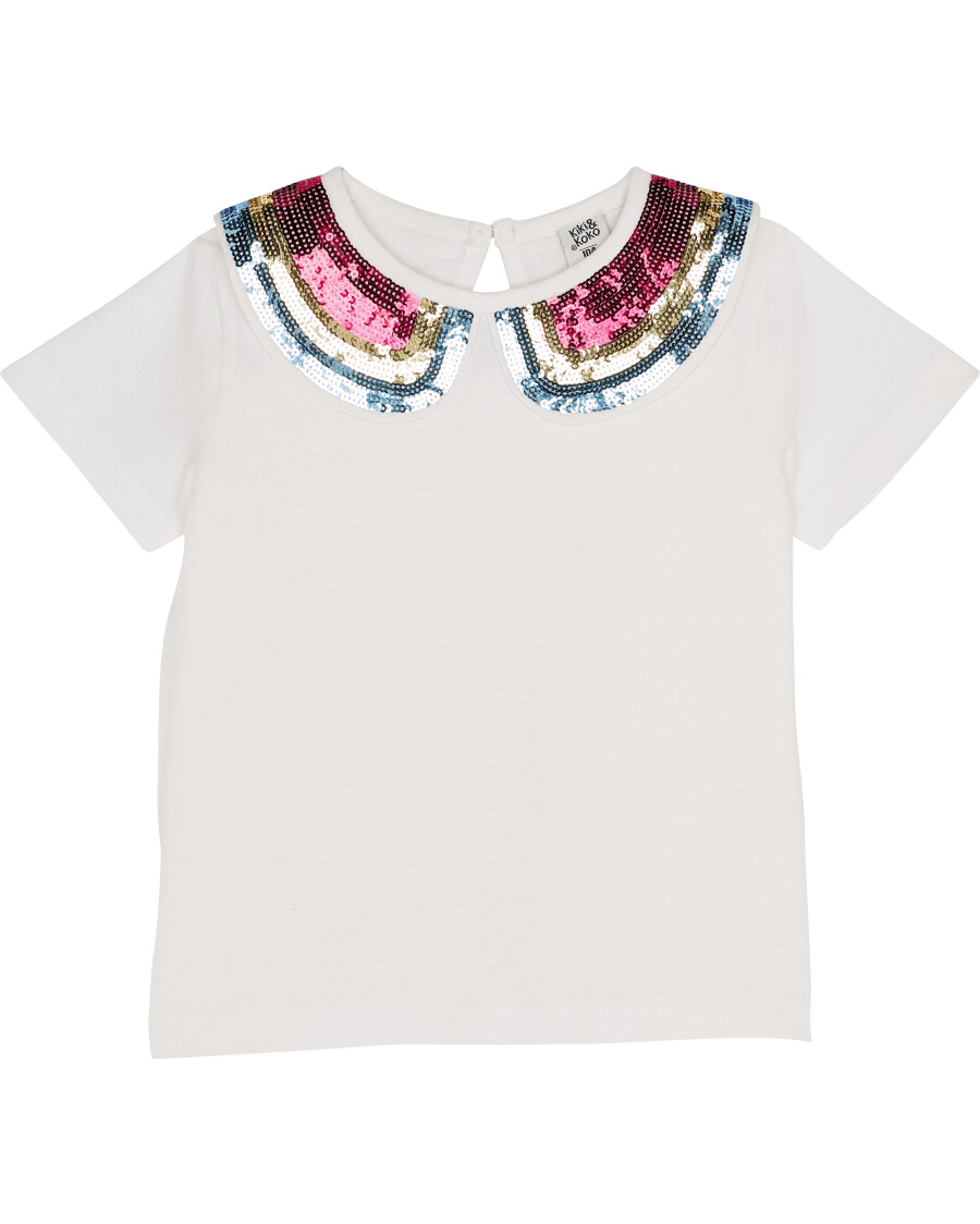 T-Shirt mit Pailletten