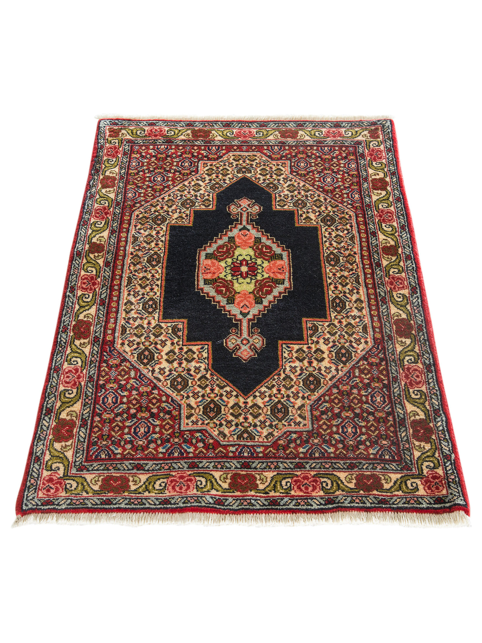 Senneh ca. 74 x 115 cm, Unikat / Einzelstück