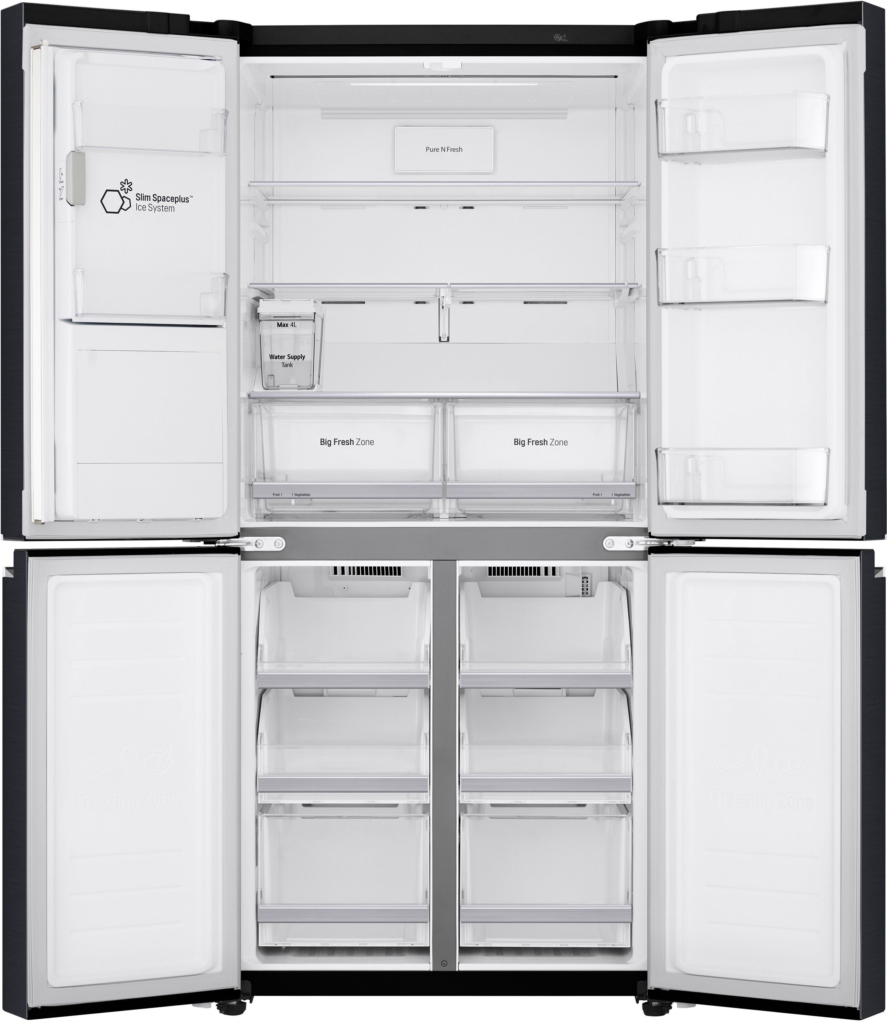LG Kühl-/Gefrierkombination GML844MCAE, 178,7 cm hoch, 83,5 cm breit