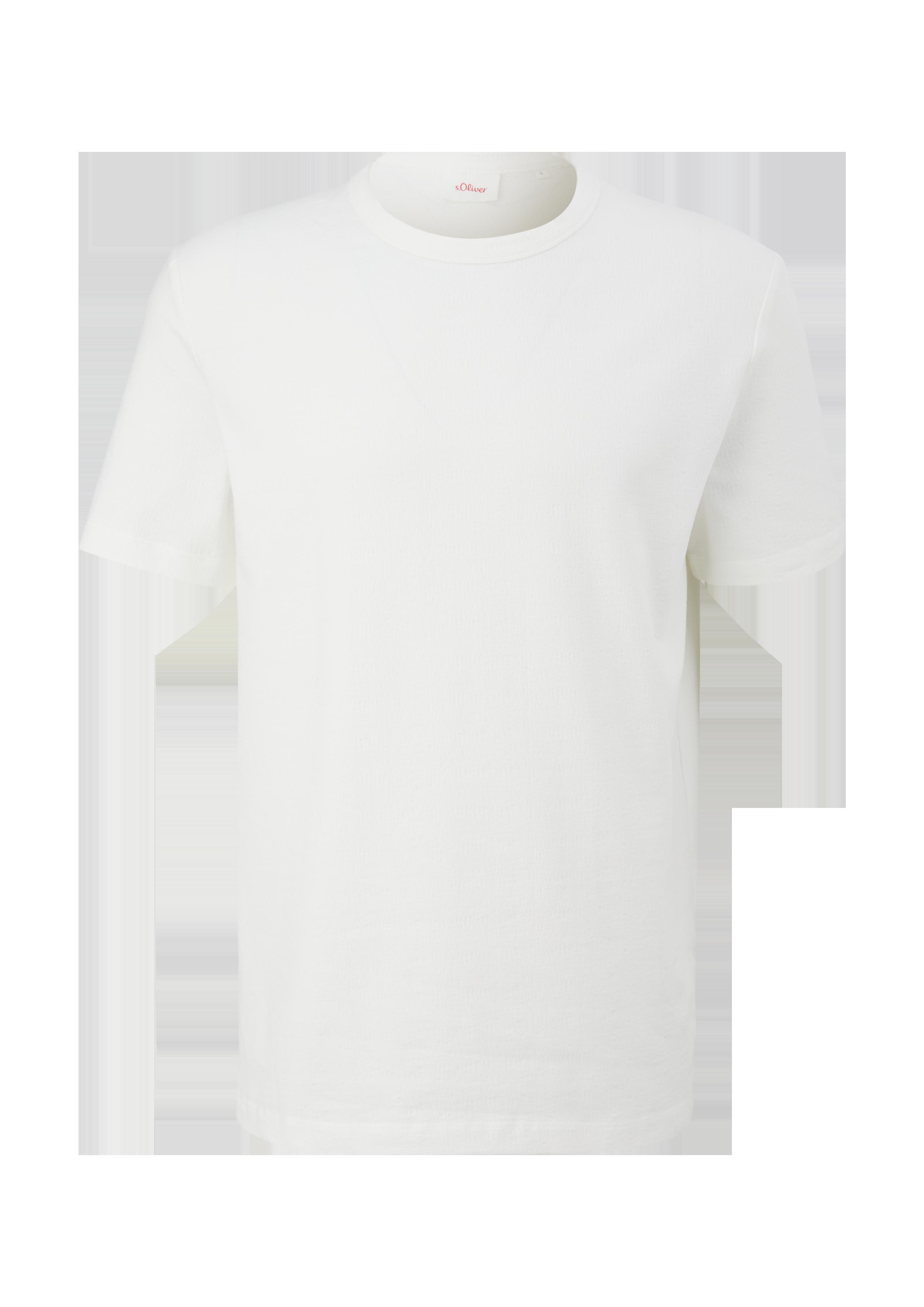T-Shirt aus Seersucker  2129474-0120