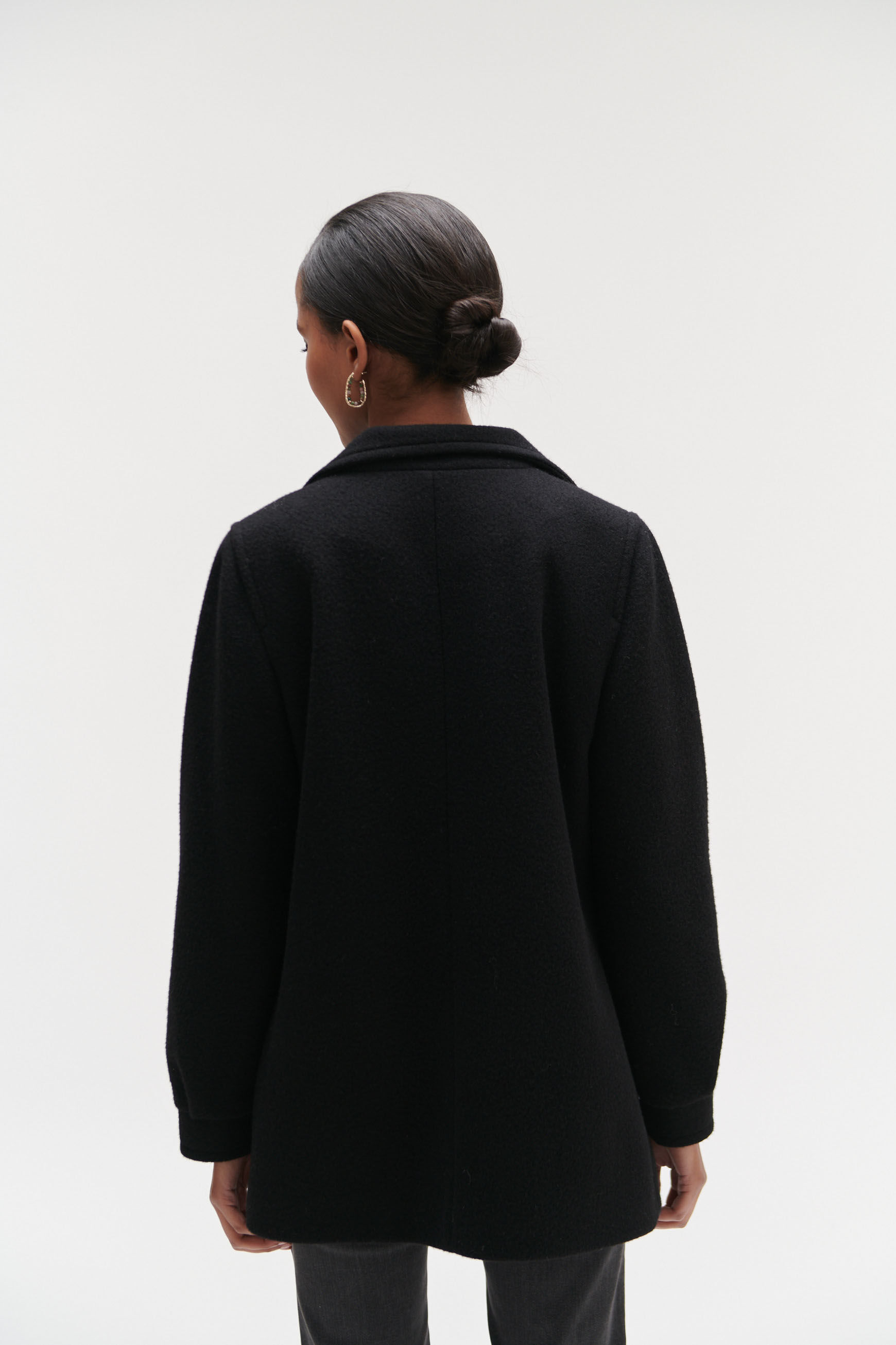 manteau mathilde noir femme noir femme