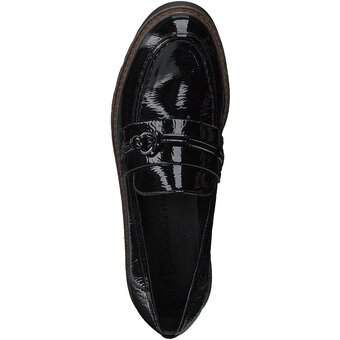 Marco Tozzi Slipper in schwarz