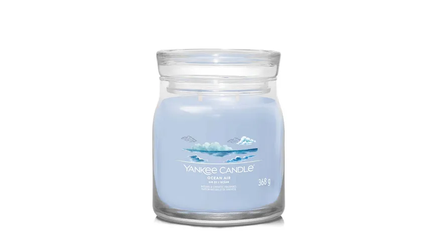 Yankee Candle Duftkerze Signature Medium Jar Ocean Air Ocean Air