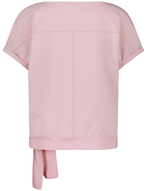 Blusenshirt mit Bindedetail
