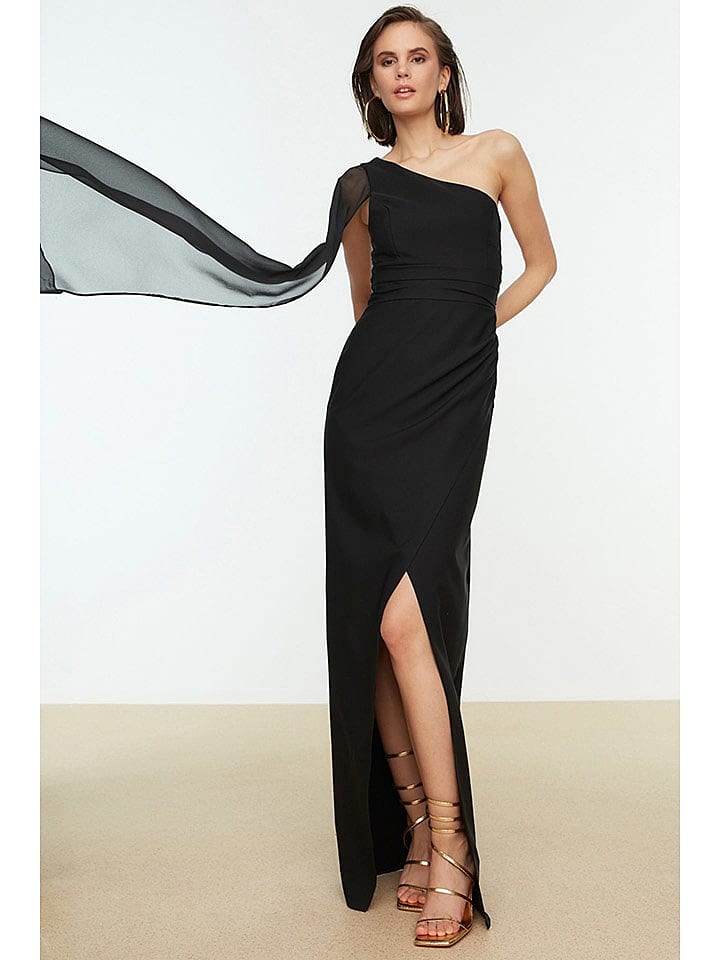 trendyol Kleid in Schwarz günstig kaufen 40