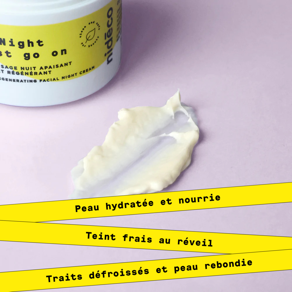 nidéco Night must go on Soin nuit apaisant et protecteur
