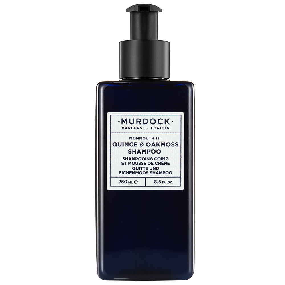 murdock barbers of london Quince & Oakmoss Shampoo Shampooing Coing et Mousse de Chêne