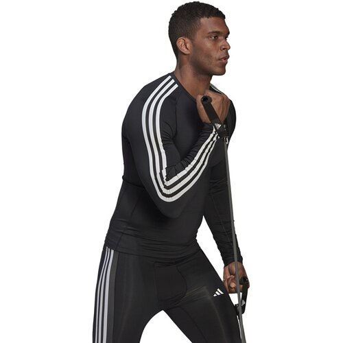 HERREN SHIRT TECHFIT 3-STREIFEN TRAINING
