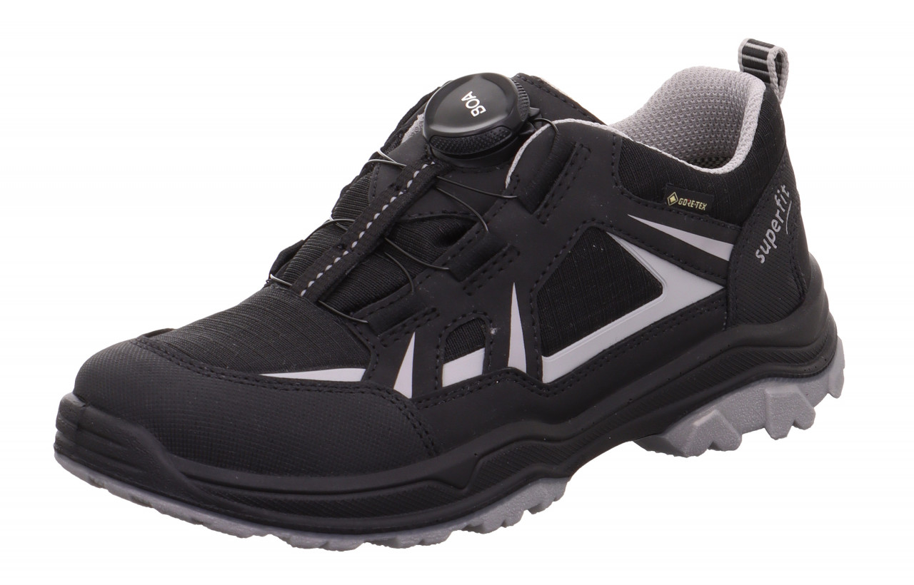 JUPITER - Schwarz/Hellgrau Sneaker low mit BOA® Drehverschluss