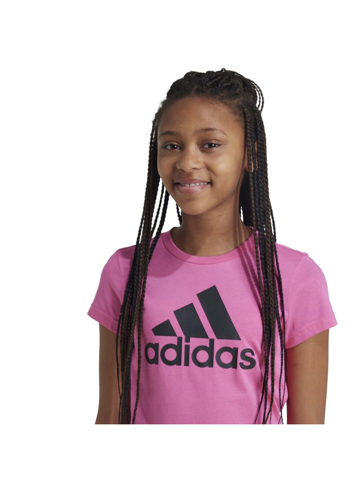 Adidas Essentials T-Shirt Kinder rosa