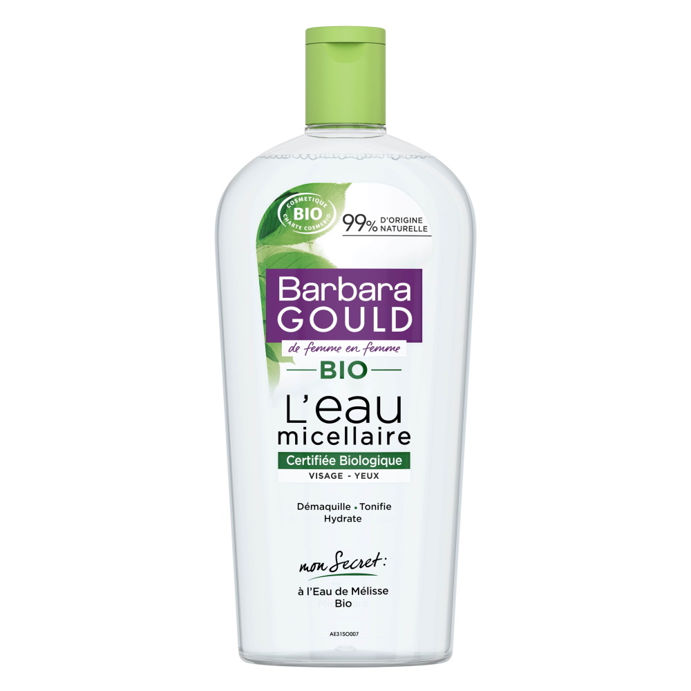 barbara gould Eau micellaire bio Eau micellaire