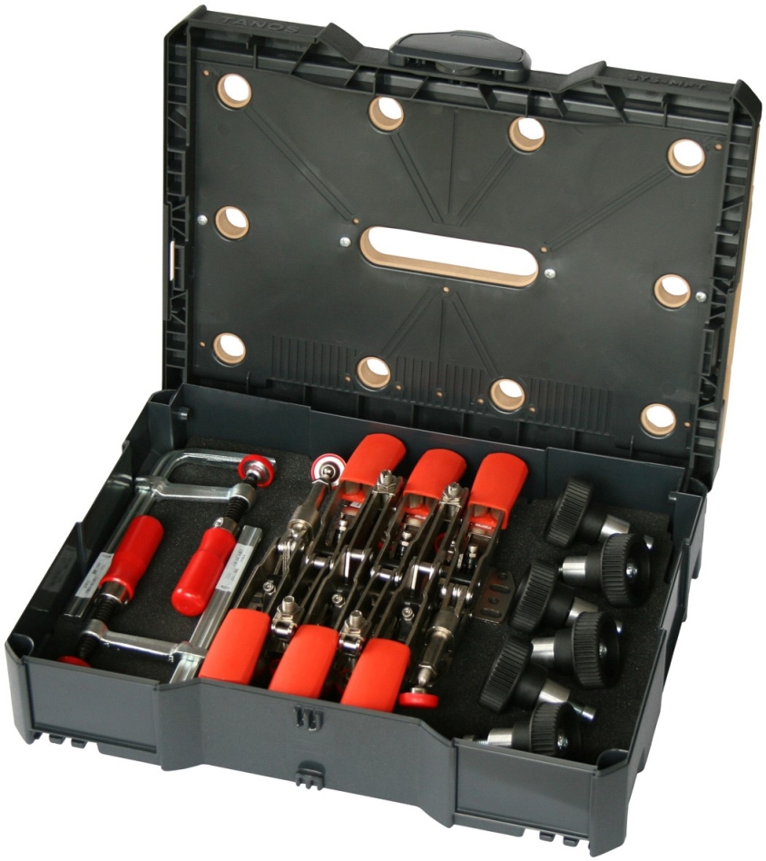 Κινητός πάγκος εργασίας Bessey STC-S-MFT Systainer MFT με σφιγκτήρες και δοκιμαστικά εργαλεία