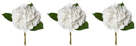 Kunstblume Navassa Hortensie, Timbers, Höhe 48 cm, 3er-Set