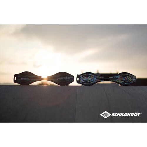 SKATEBOARD WAVEBOARD GOOD VIBES GRAFFITI