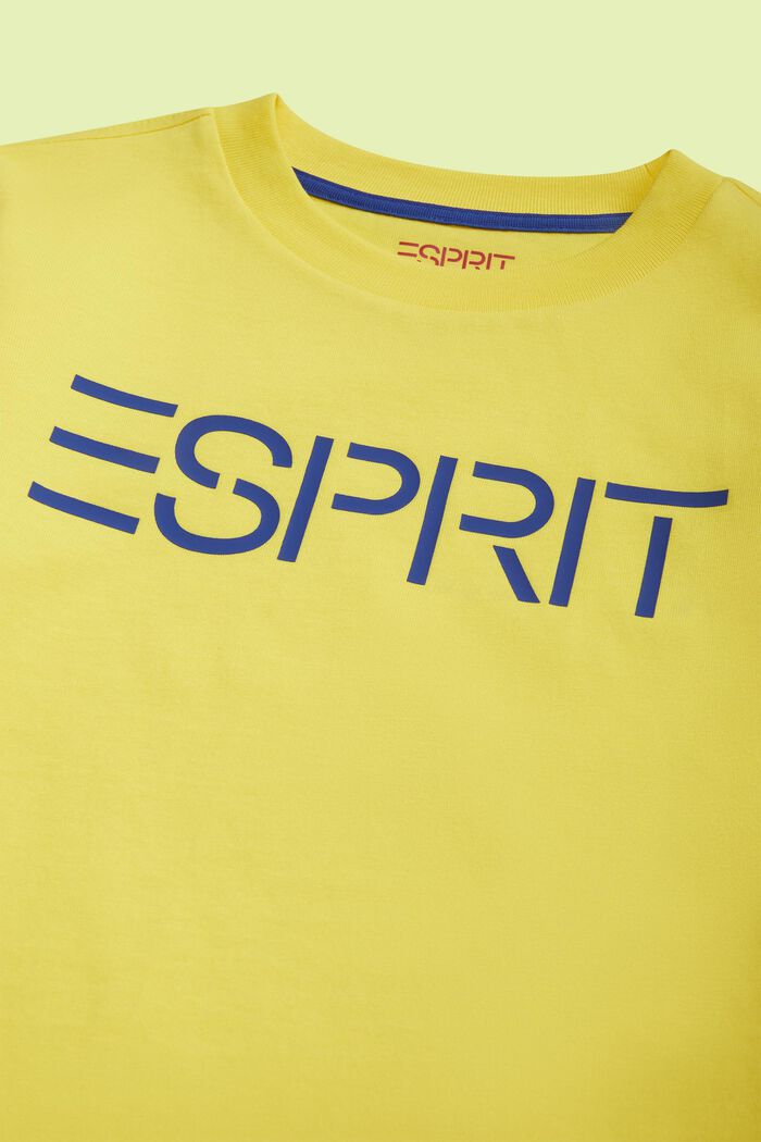 T-Shirt aus Bio-Baumwolle mit Logo