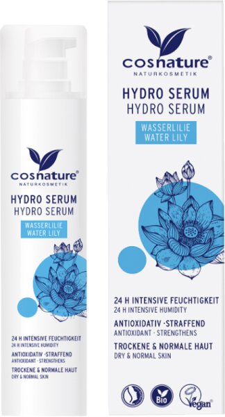 Cosnature Wasserlilie Hydro Serum Gesichtsserum