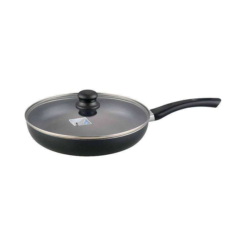 Cuisine Home Stekepanne ø 28 cm nonstick m/glasslokk