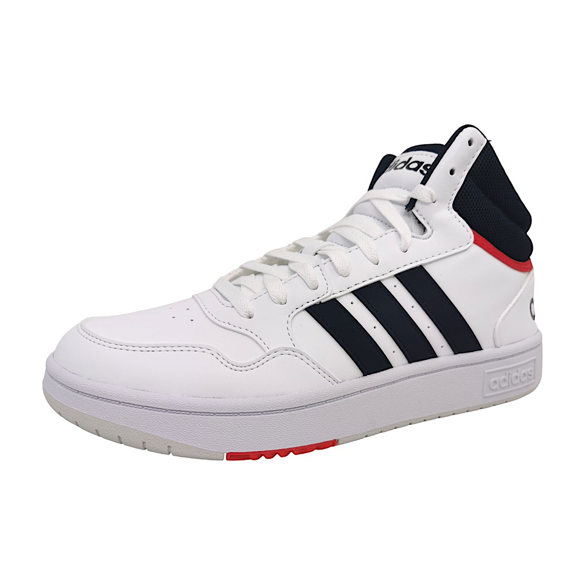 adidas Hoops 3.0 MID GY5543 Weiß White/Legink/Red