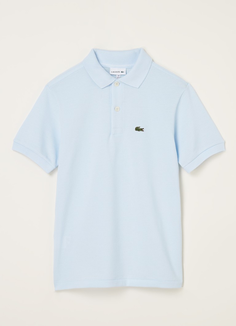 Lacoste polo krekls no pikē kokvilnas ar izšuvumu no logotipa