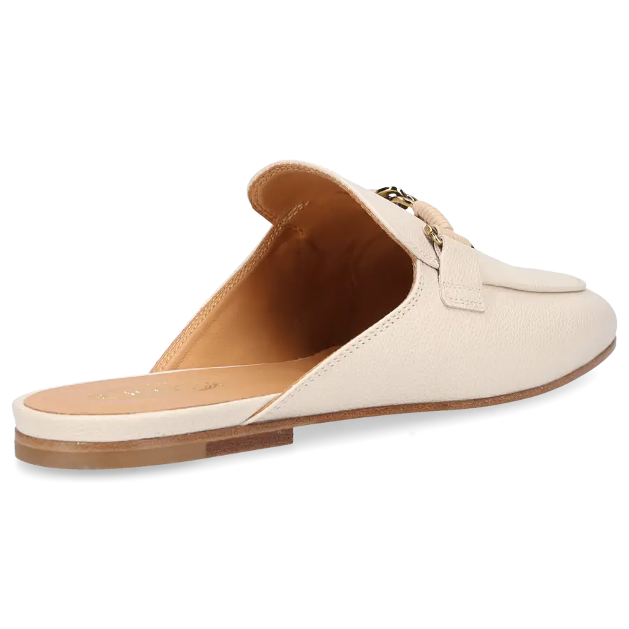 Tod's - Pantoletten 79A0I Kalbsleder - beige