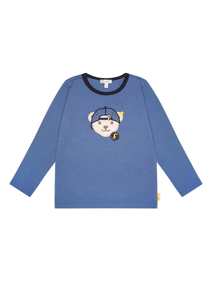 Steiff Longsleeve in Blau günstig kaufen