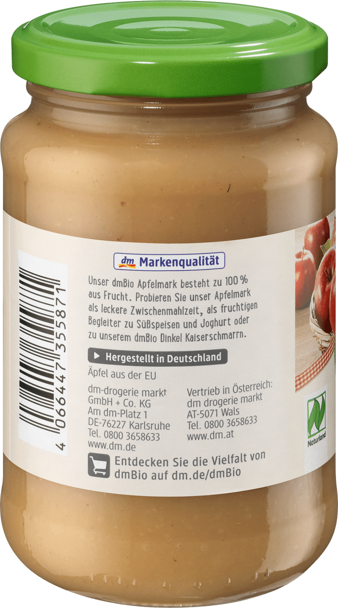 Fruchtmark Apfel, 360 g