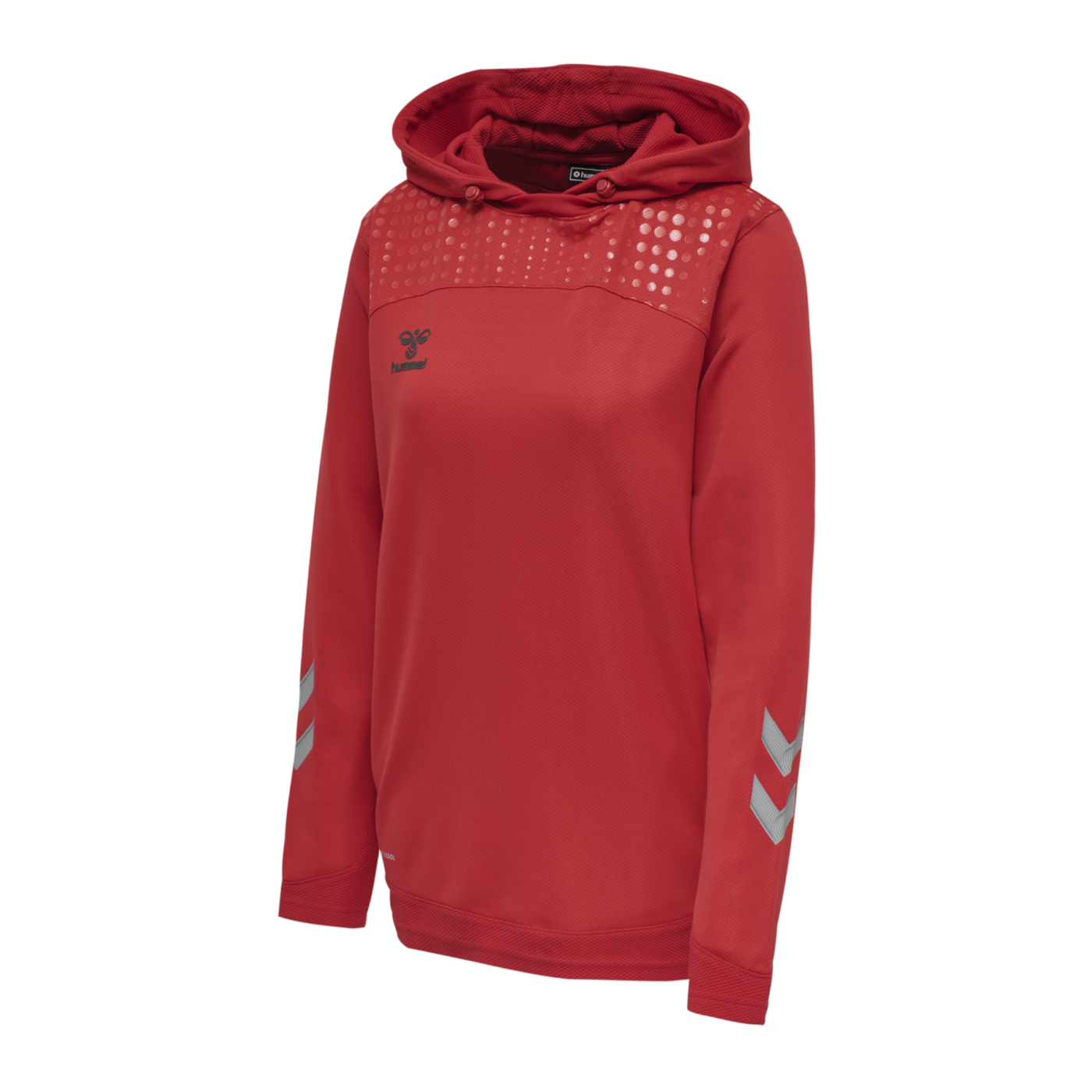 Hummel hmlLEAD Poly Hoody Damen Rot F3062
