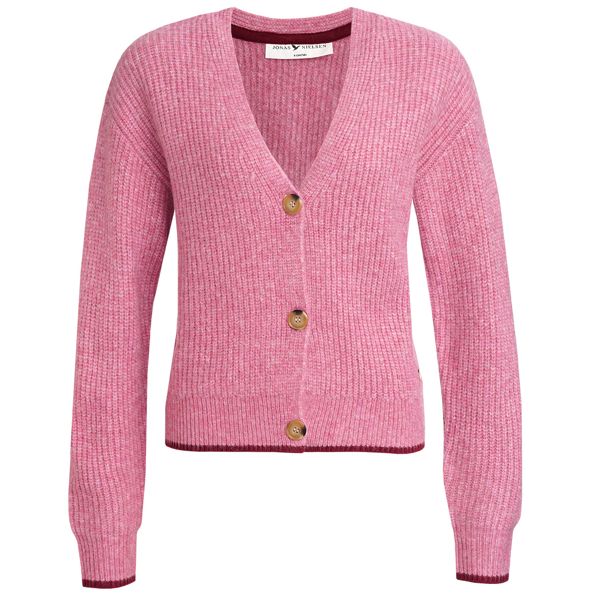 Damen Strickjacke mit V-Ausschnitt