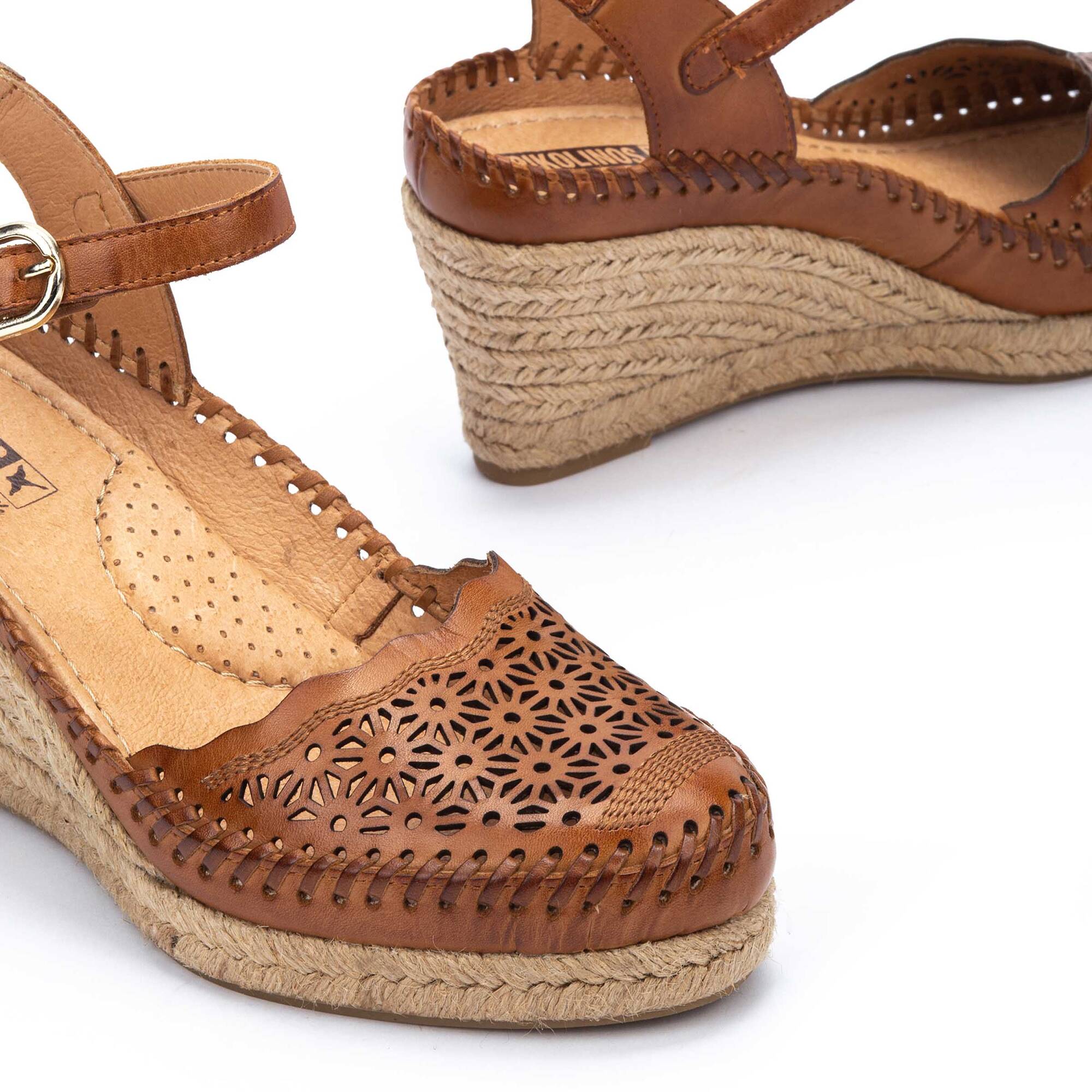 Damskie koturny z juty - BRANDY