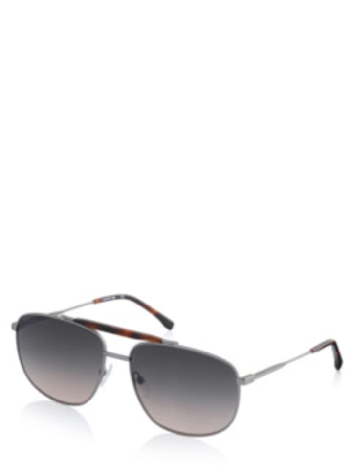 Lacoste Sonnenbrille für Herren in silber in silber günstig kaufen O