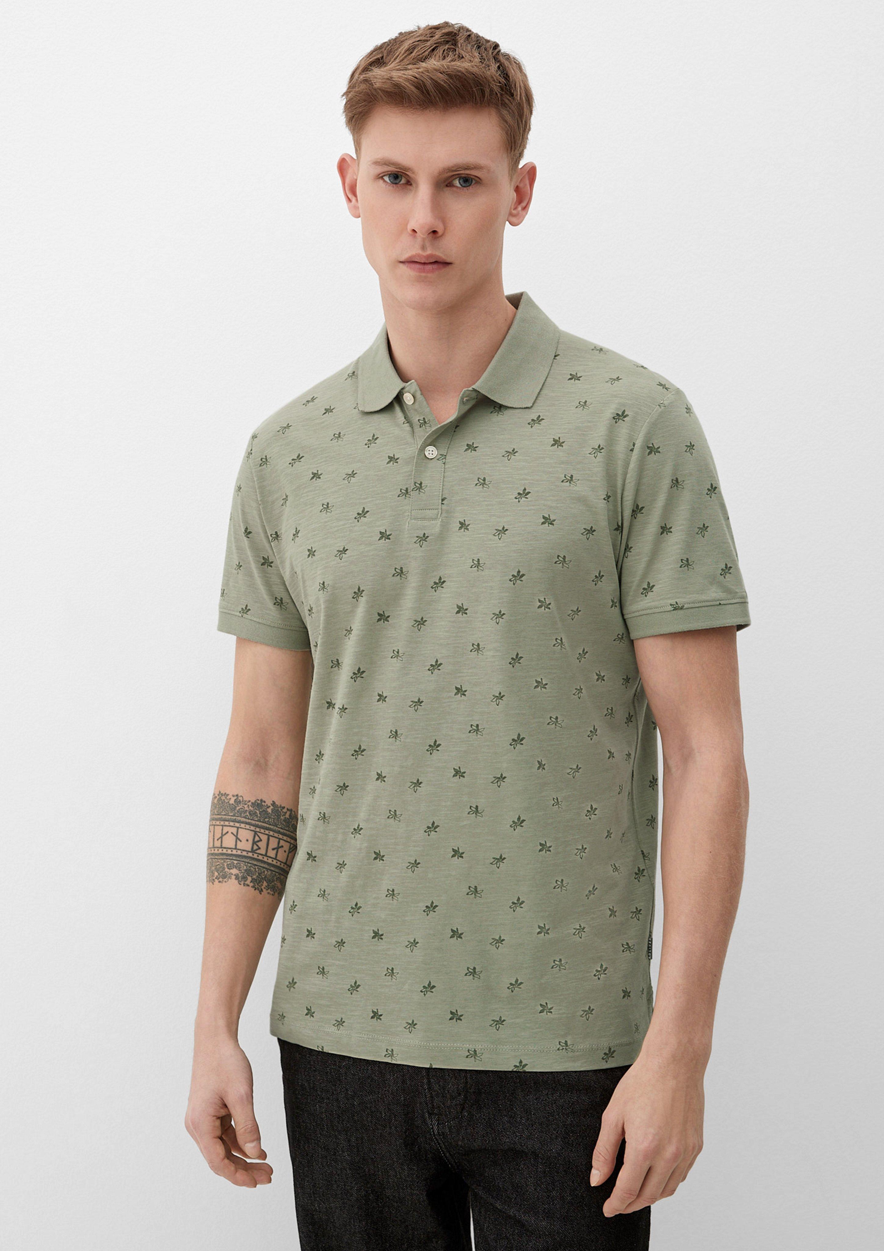 Poloshirt mit Allover-Print  2131471-78A1