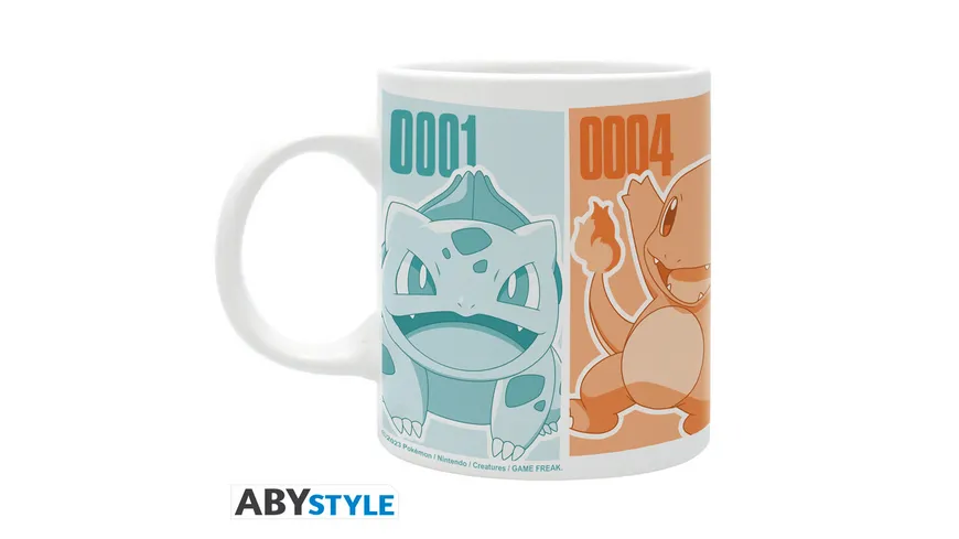 POKEMON - Tasse - 320 ml - Pikachu & Kanto Starters
