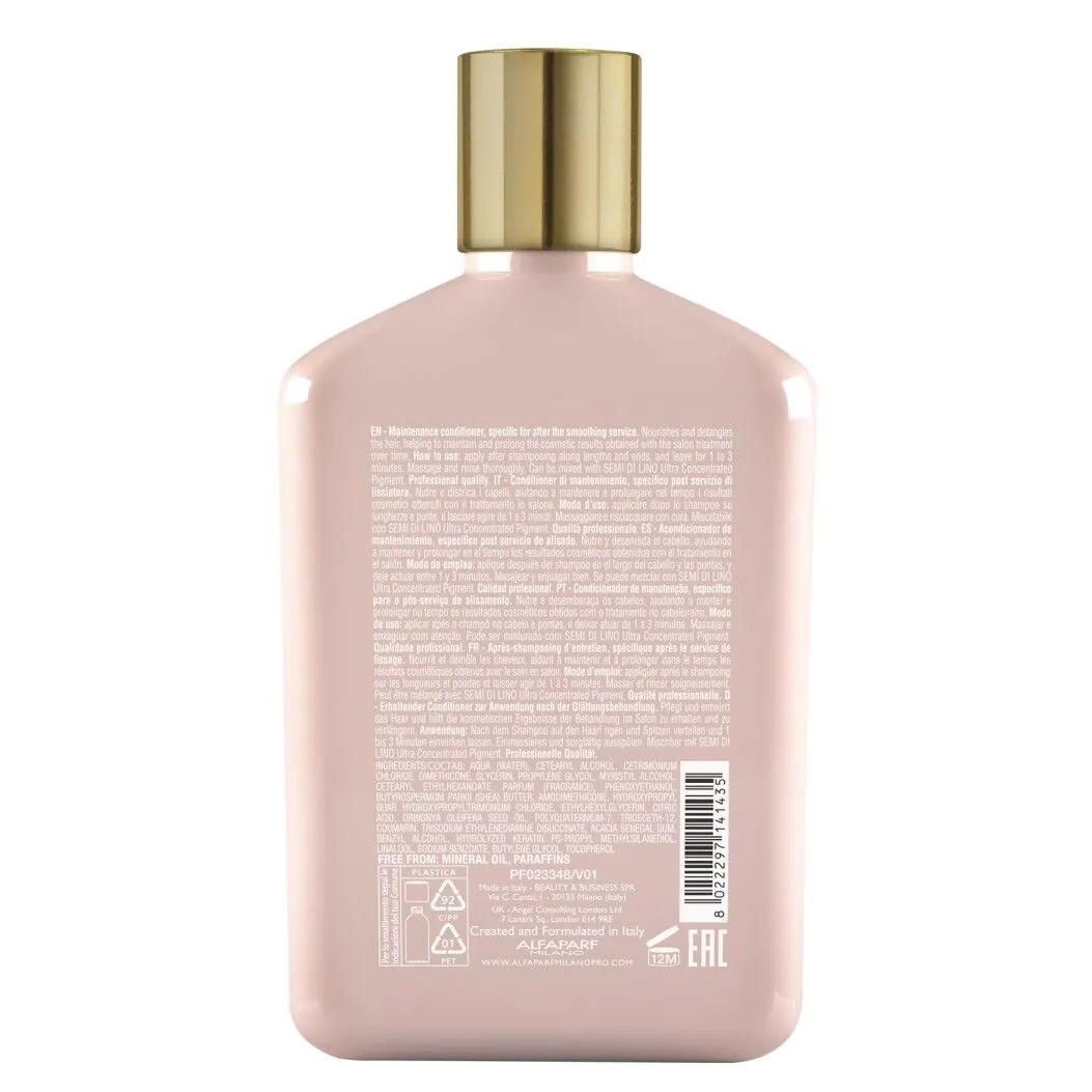 Alfaparf Milano Keratin Therapy Lisse Design Hårbalsam Vedligeholdende Udglattende Effekt