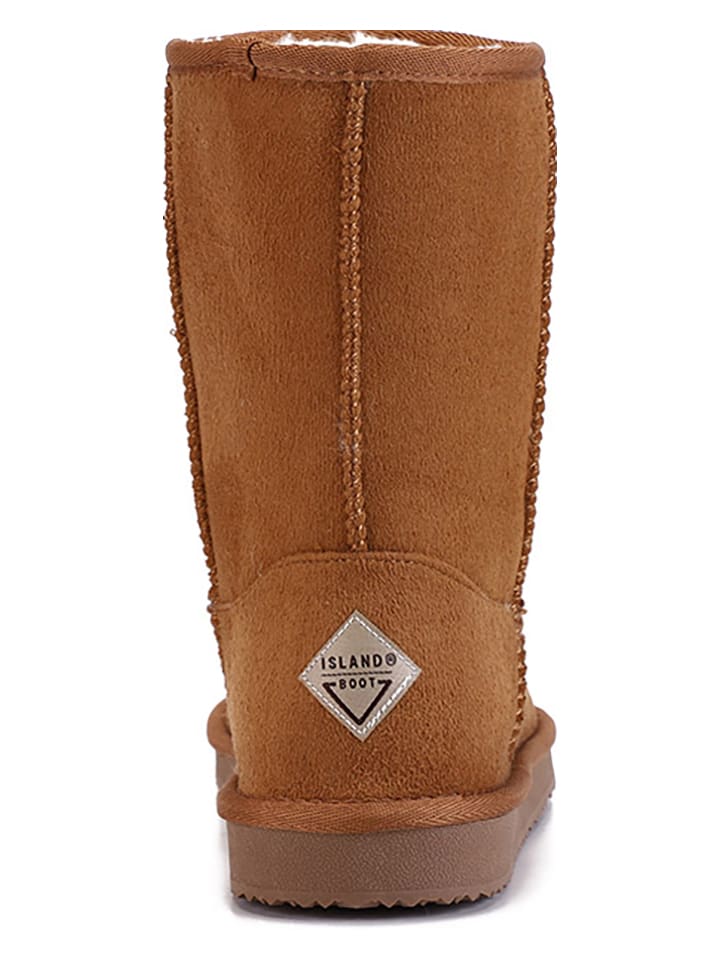 ISLAND BOOT Winterboots in Hellbraun günstig kaufen