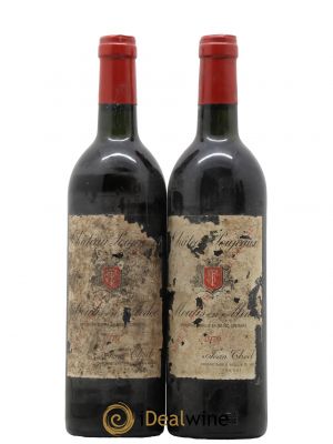 Château Poujeaux  1979 - Lot de 2 Bouteilles