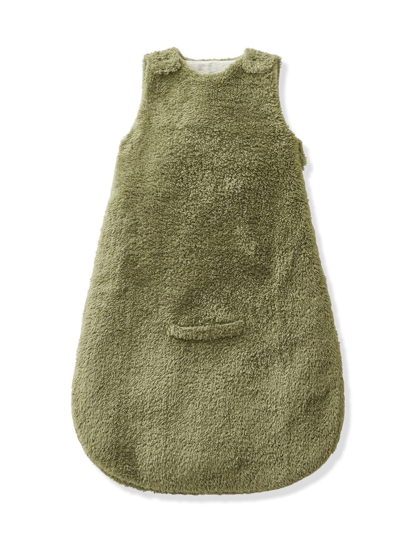 Vertbaudet Baby Auto-Schlafsack aus Mikrofaser Oeko-Tex - beige
