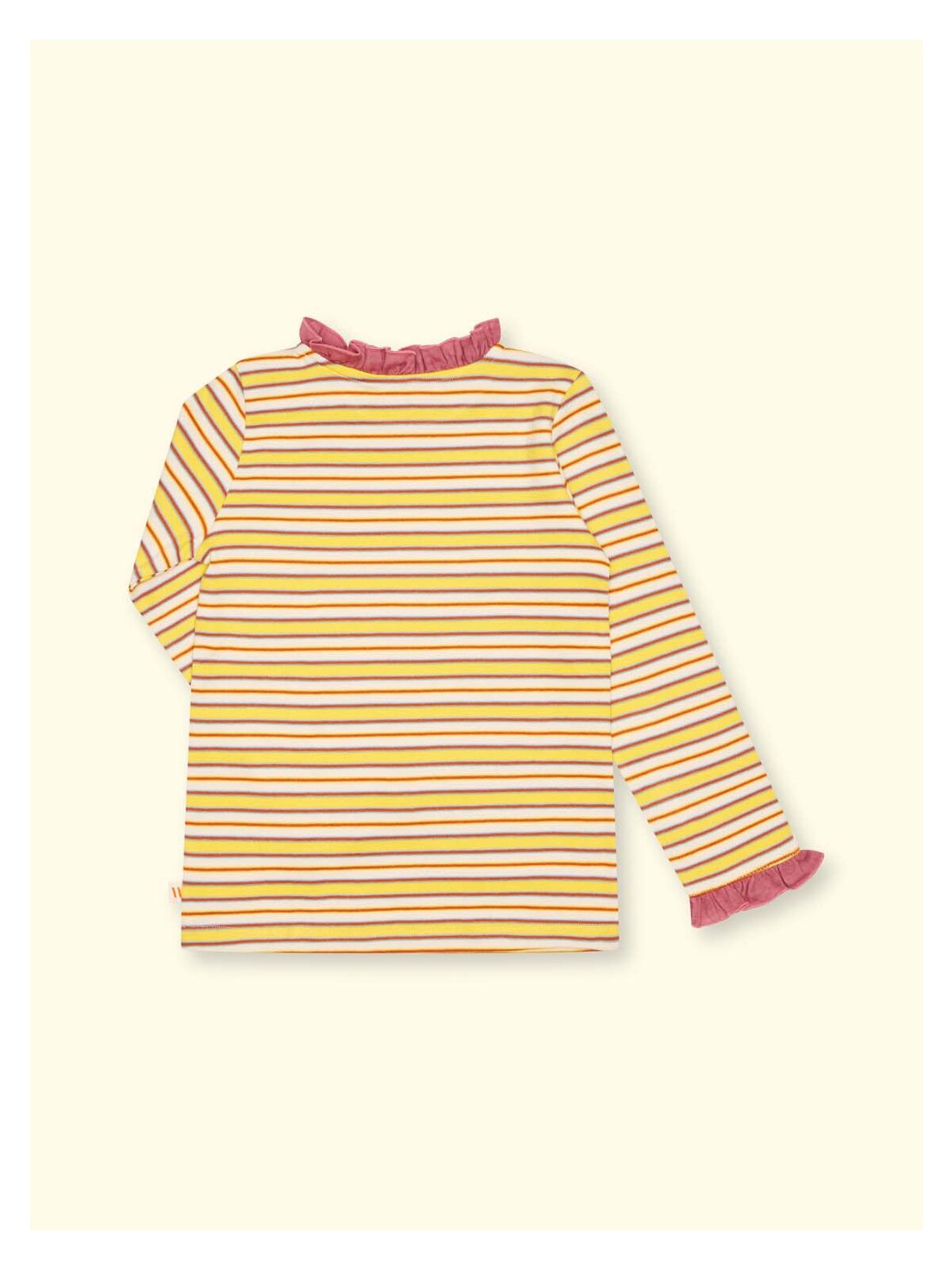 Wombly Fee Langarmshirt gelbgestreift