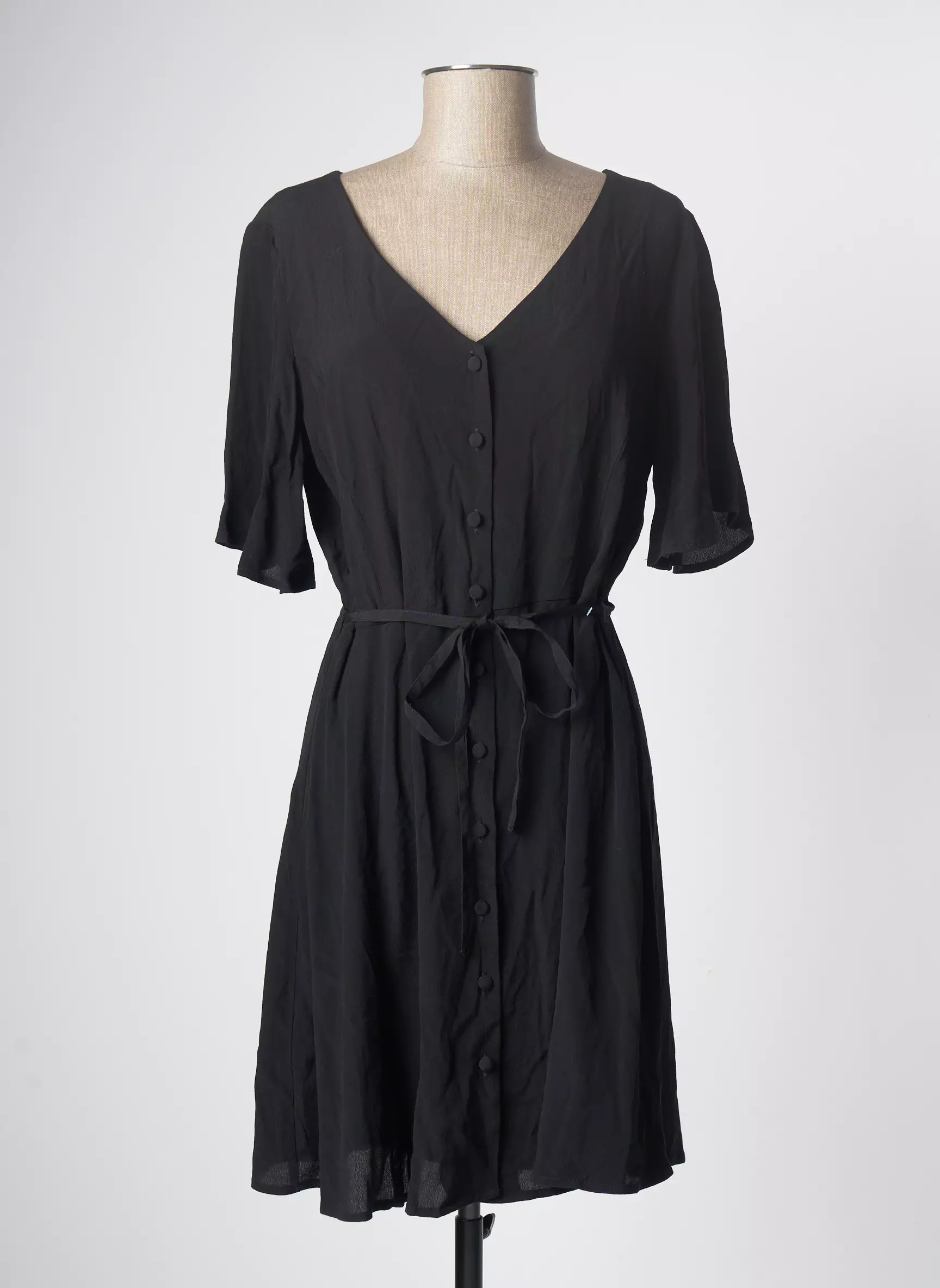 Mango Robes Courtes Femme couleur noir