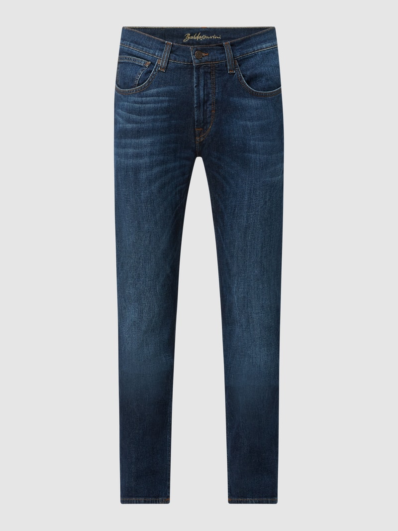 Slim Fit Jeans mit Stretch-Anteil Modell 'John' in jeans