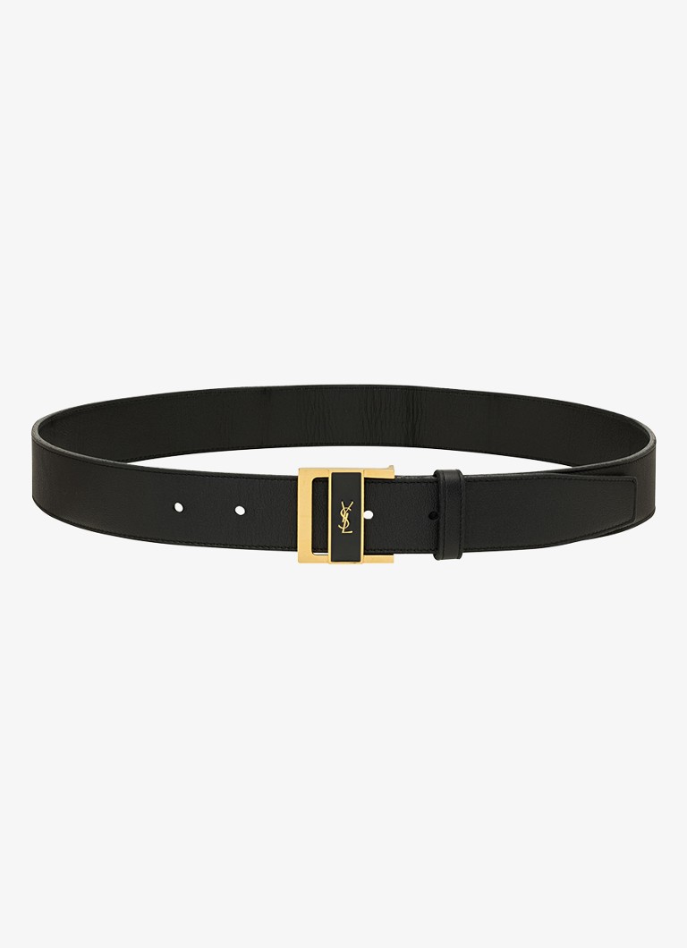 Curea Saint Laurent Gio din piele de vițel.