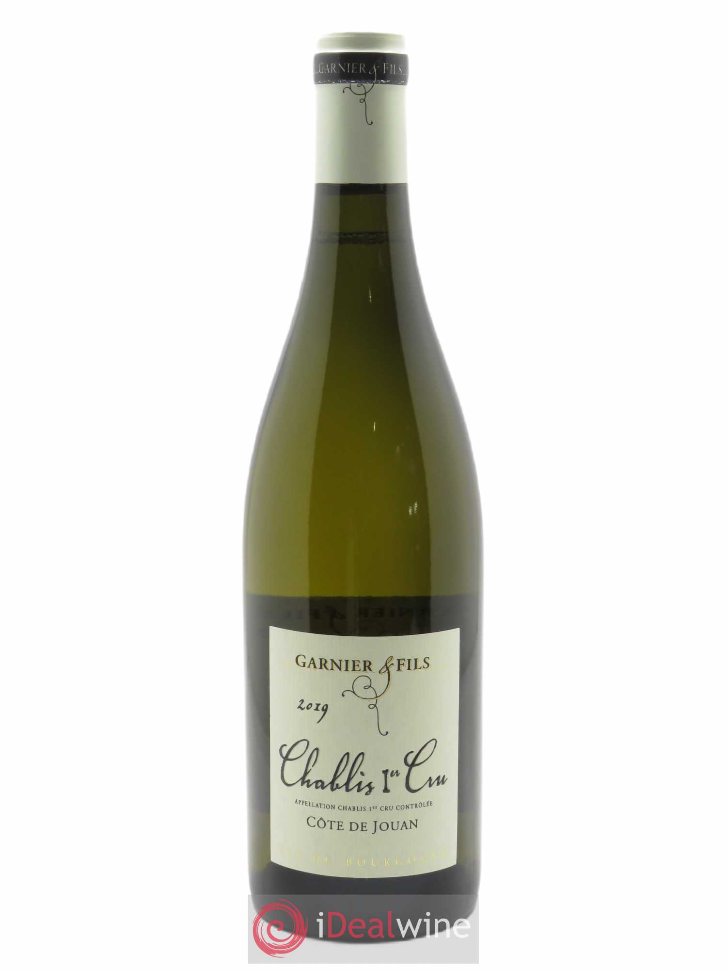 Chablis 1er Cru Côte de Jouan Garnier & Fils  2019 - Lot de 1 Bouteille