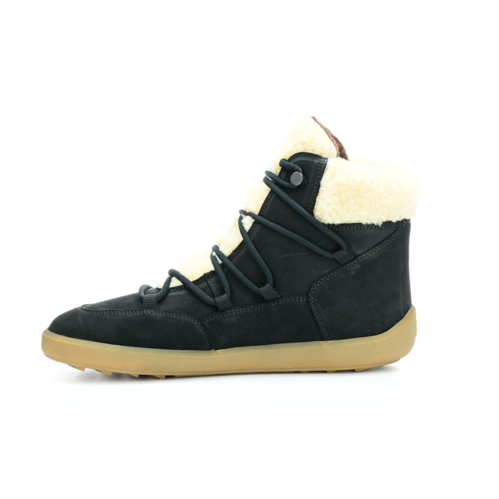 Be Lenka Bliss Black schwarze Winterbarfußschuhe