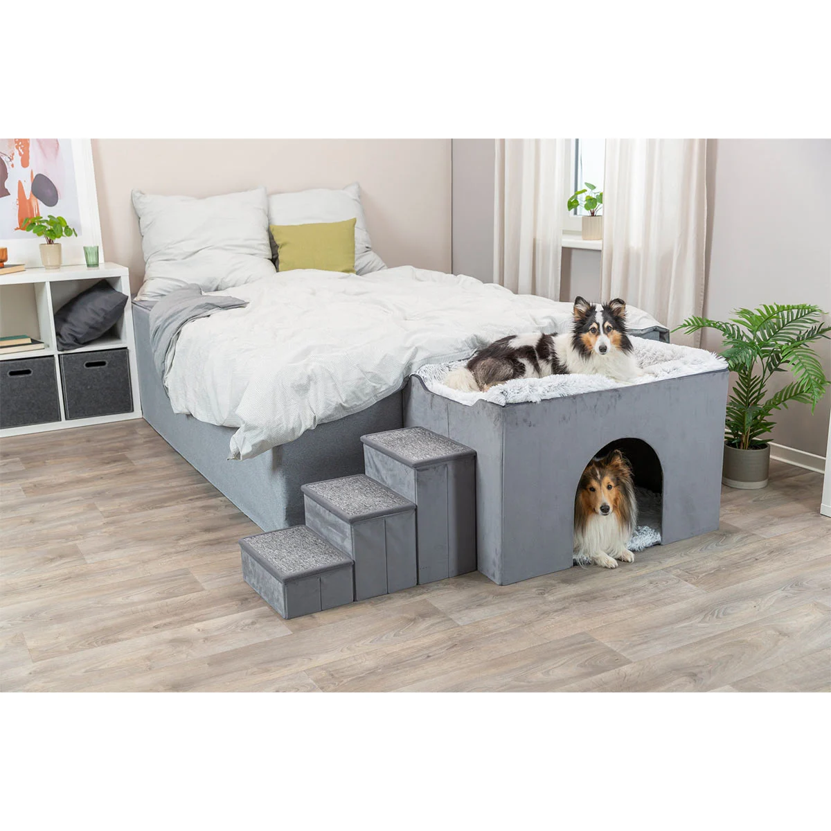Trixie Höhle Harvey mit Treppe 154 × 60 × 60 cm bei ZooRoyal