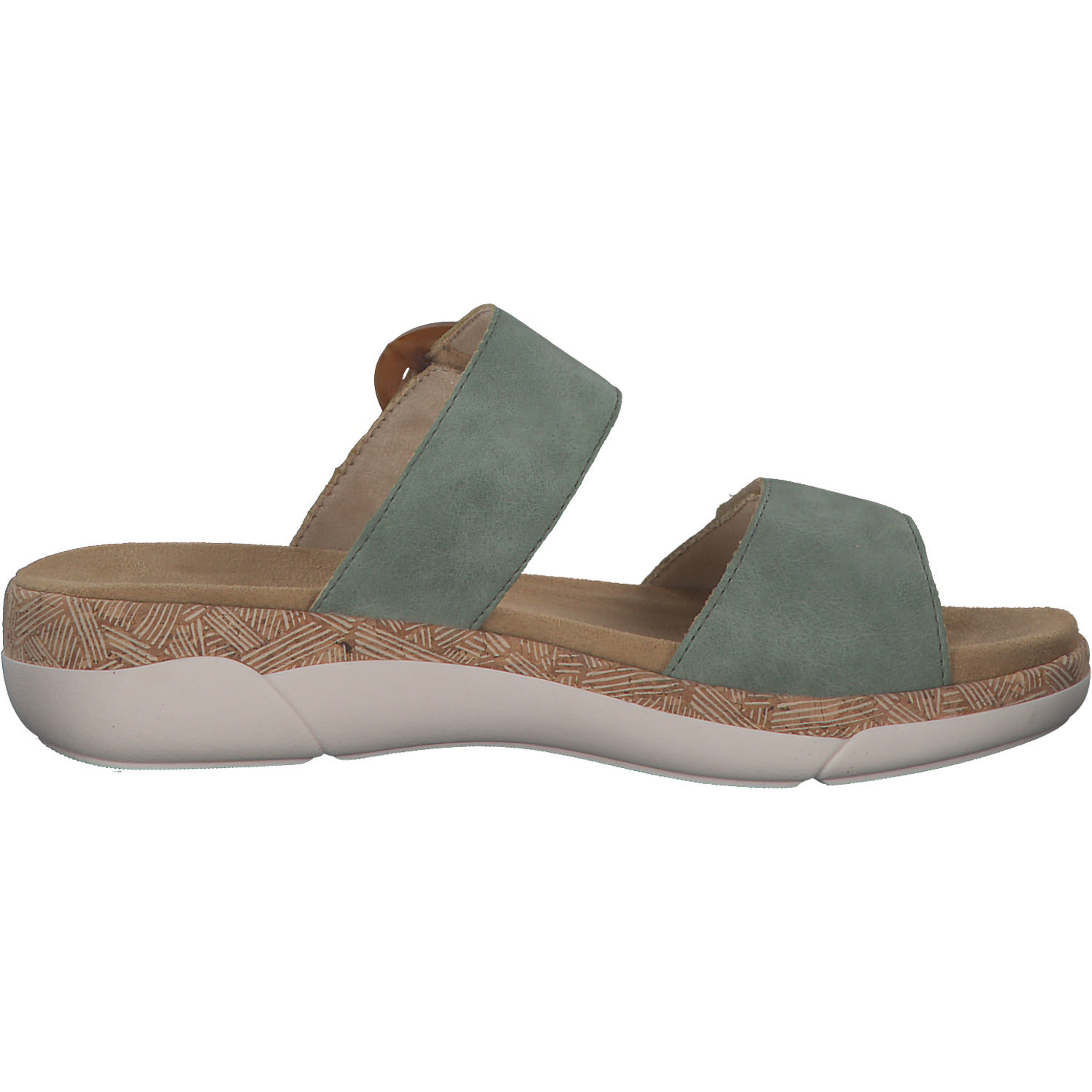 Remonte R6858, Plateau-Pantoletten, Damen, peppermint
